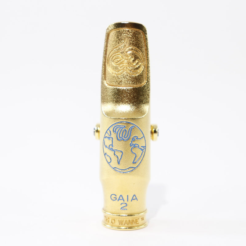 Theo Wanne GAIA2 Gold 8 Alto Saxophone Mouthpiece NEW OLD STOCK- for sale at BrassAndWinds.com