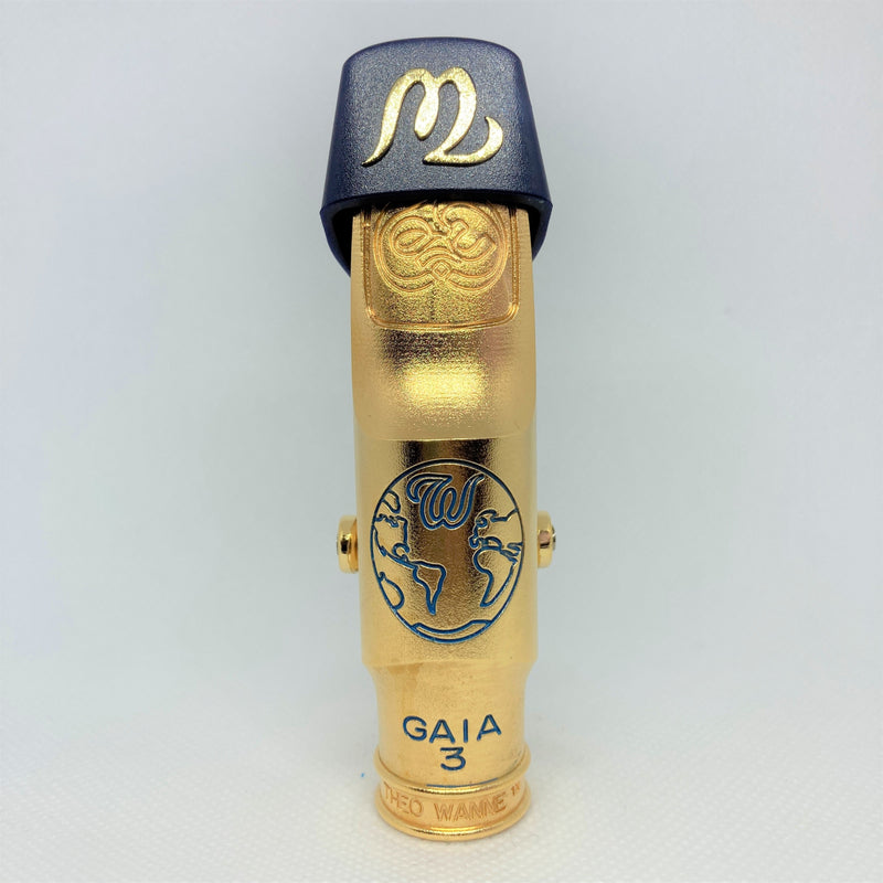 Theo Wanne GAIA3 Gold 7 Alto Saxophone Mouthpiece NEW OLD STOCK- for sale at BrassAndWinds.com