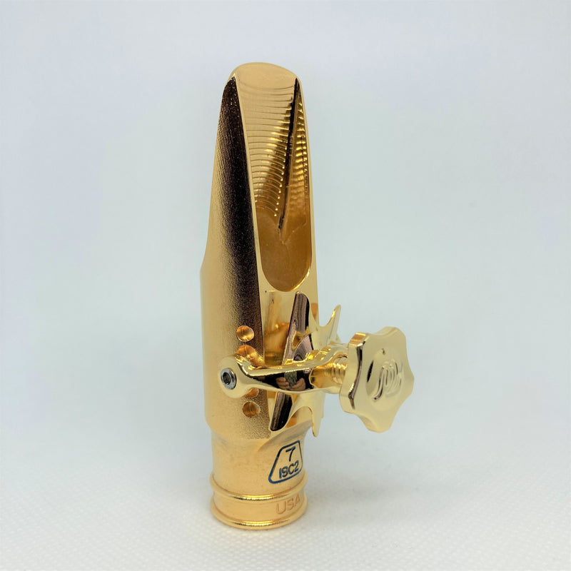 Theo Wanne GAIA3 Gold 7 Alto Saxophone Mouthpiece NEW OLD STOCK- for sale at BrassAndWinds.com