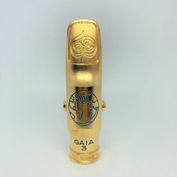 Theo Wanne GAIA3 Gold 7 Alto Saxophone Mouthpiece NEW OLD STOCK- for sale at BrassAndWinds.com