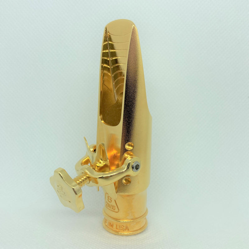 Theo Wanne GAIA3 Gold 8 Alto Saxophone Mouthpiece NEW OLD STOCK- for sale at BrassAndWinds.com