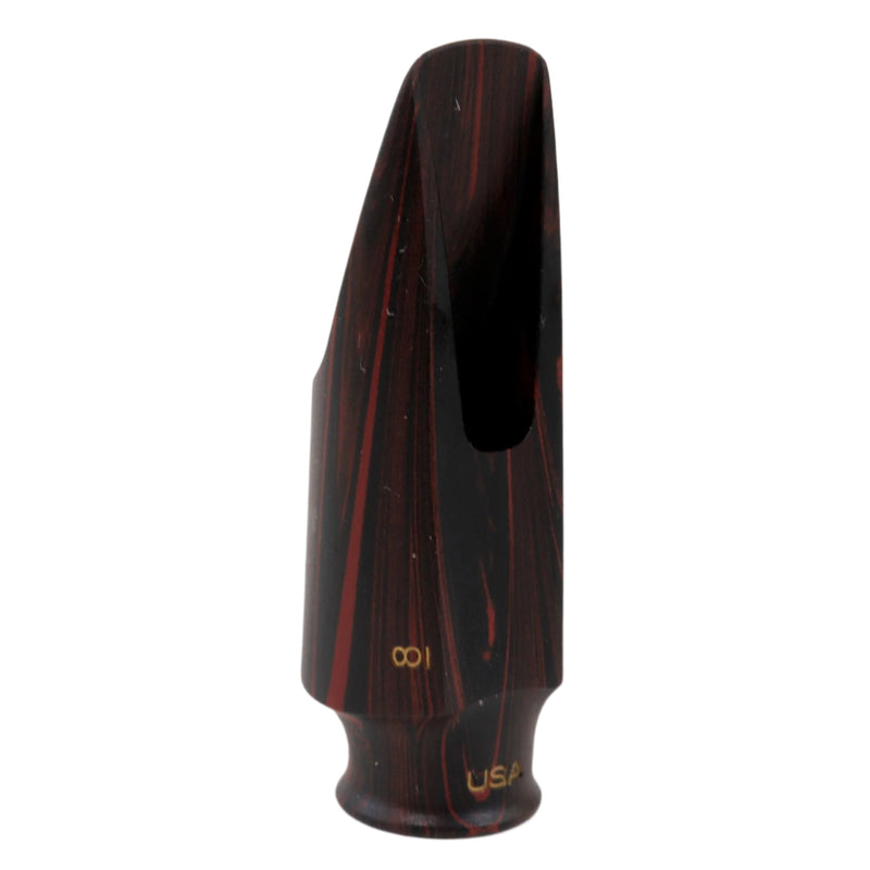 Theo Wanne SHIVA2 Red Marble HR 8 Soprano Saxophone Mouthpiece DEMO MODEL- for sale at BrassAndWinds.com