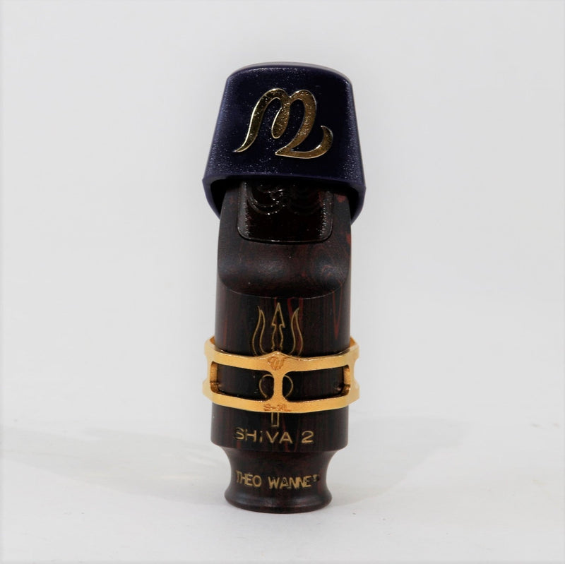Theo Wanne SHIVA2 Red Marble HR 8 Soprano Saxophone Mouthpiece DEMO MODEL- for sale at BrassAndWinds.com