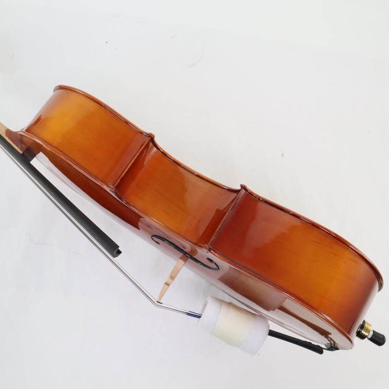 William Lewis & Son Model WL18E8CH 'Devonshire' 1/8 Size Cello Outfit with Case and Bow BRAND NEW- for sale at BrassAndWinds.com