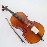 William Lewis & Son Model WL18E8CH 'Devonshire' 1/8 Size Cello Outfit with Case and Bow BRAND NEW- for sale at BrassAndWinds.com