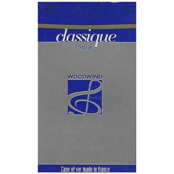 Woodwind Paris 'Classique' Alto Saxophone Reeds Strength 4, Box of 10 Reeds- for sale at BrassAndWinds.com