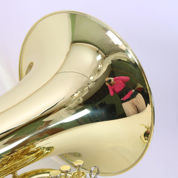 Yamaha Model YBB-202M 4/4 Marching Tuba in Lacquer SN 590973 SUPERB CONDITION- for sale at BrassAndWinds.com