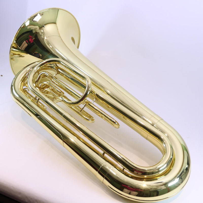 Yamaha Model YBB-202M 4/4 Marching Tuba in Lacquer SN 590973 SUPERB CONDITION- for sale at BrassAndWinds.com