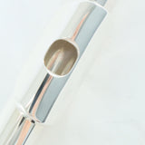 Yamaha Model YFL-687H Solid Silver Flute with Open Hole/ Inline G SN 070382 SUPERB- for sale at BrassAndWinds.com
