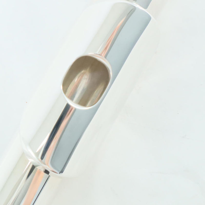 Yamaha Model YFL-687H Solid Silver Flute with Open Hole/ Inline G SN 070382 SUPERB- for sale at BrassAndWinds.com
