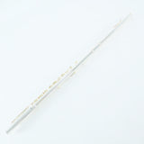 Yamaha Model YFL-687H Solid Silver Flute with Open Hole/ Inline G SN 070382 SUPERB- for sale at BrassAndWinds.com