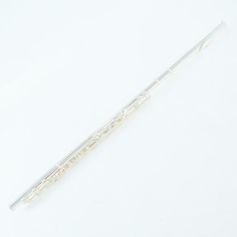Yamaha Model YFL-687H Solid Silver Flute with Open Hole/ Inline G SN 070382 SUPERB- for sale at BrassAndWinds.com