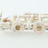 Yamaha Model YFL-687H Solid Silver Flute with Open Hole/ Inline G SN 070382 SUPERB- for sale at BrassAndWinds.com
