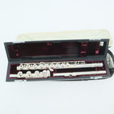 Yamaha Model YFL-687H Solid Silver Flute with Open Hole/ Inline G SN 070382 SUPERB- for sale at BrassAndWinds.com