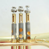 Yamaha Model YHR-302M Bb Marching French Horn in Lacquer SUPERB CONDITION- for sale at BrassAndWinds.com