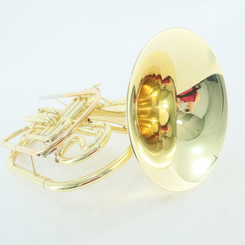 Yamaha Model YHR-302M Bb Marching French Horn in Lacquer SUPERB CONDITION- for sale at BrassAndWinds.com