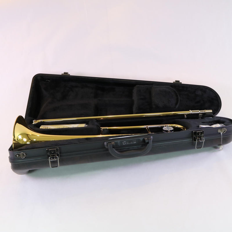 Yamaha Model YSL-610 Professional Trombone in Yellow Brass MINT CONDITION- for sale at BrassAndWinds.com